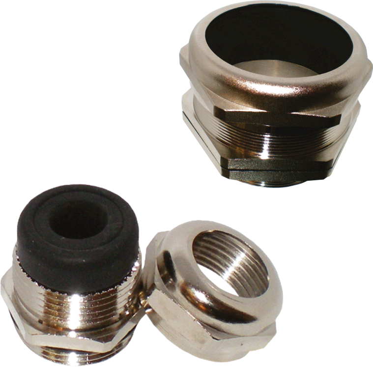 Double Seal & Compression Type Cable Glands - Metric Thread