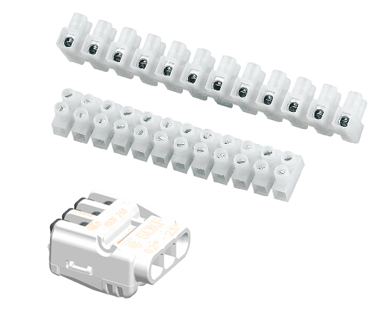 Strip Connectors Without Wire Protector 1 - 4 mm2 (Solid Wire)